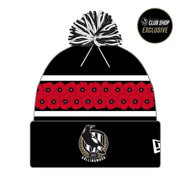 Collingwood New Era Poppy Knit Beanie