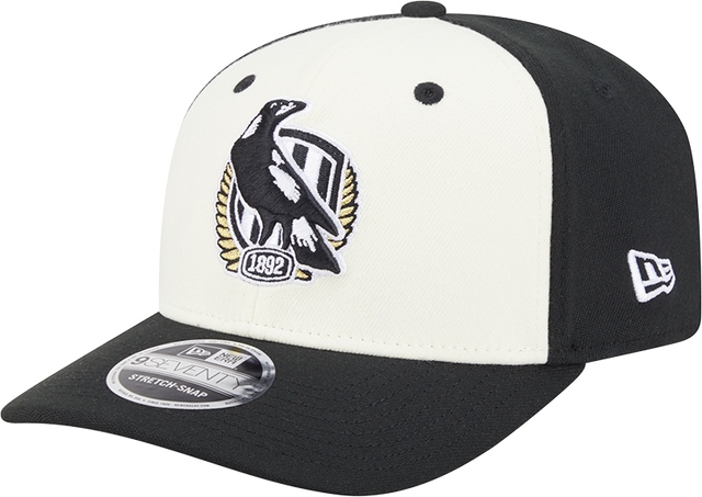 Collingwood New Era 9SEVENTY 2-Tone Contrast Stretch Snap