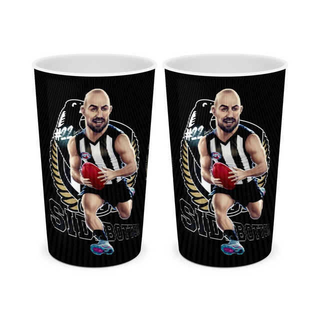 Collingwood Steele Sidebottom Tumbler Cup | Official Collingwood FC Merchandise
