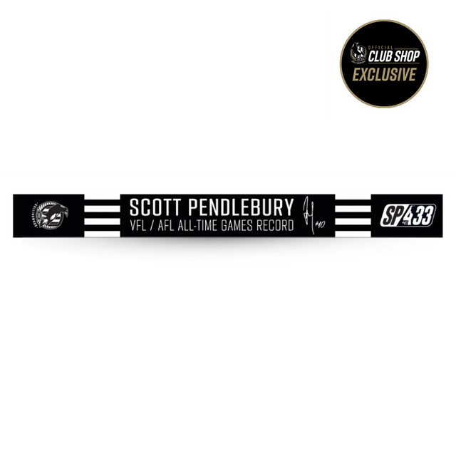 Collingwood SP433 Merino Wool Scarf | Official Collingwood FC Merchandise