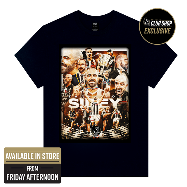 Collingwood 2026 Thank You Sidey Unisex Tee