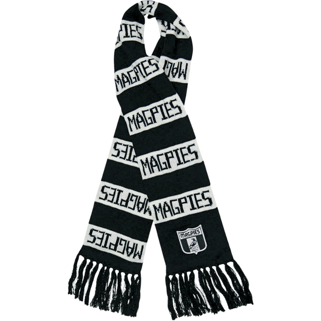 Collingwood Heritage Bar Scarf | Official Collingwood FC Merchandise