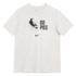 Collingwood 2025 Nike Mens White Graphic Tee | Official Collingwood FC Merchandise