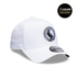 Collingwood New Era 9FORTY A-Frame Basic White Cap | Official Collingwood FC Merchandise