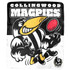 Collingwood Coral Fleece Mascot Throw