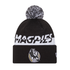 Collingwood New Era Split Script KNIT Beanie