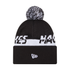 Collingwood New Era Split Script KNIT Beanie