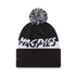 Collingwood New Era Split Script KNIT Beanie