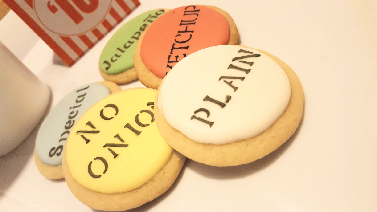 Text cookies