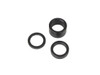 Black Metric 17mm Wheel Spacer - 10mm Wide