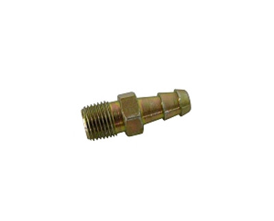 Straight Fuel Fitting (1/8" thread / 1/4" fuel line) Steel Straight Fuel Fitting (1/8" thread / 1/4" fuel line) Steel