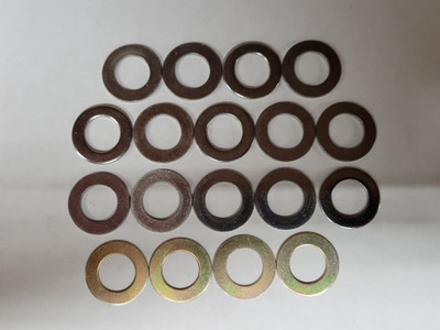 1/2" King Pin Washer Kit 1/2" King Pin Washer Kit