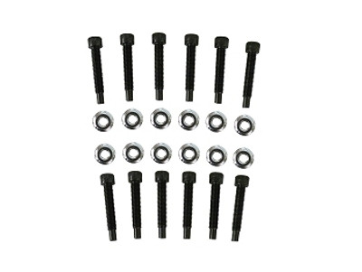 1/4" Stepped Wheel Studs & Nuts (12) 1/4" Stepped Wheel Studs & Nuts (12)