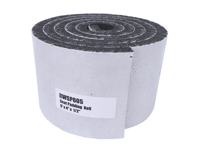 Adhesive Seat Padding 1/2" x 4" x 6 FT