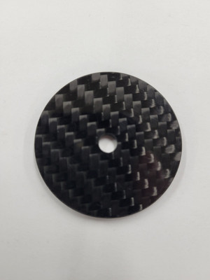 Carbon Fiber Washer 3/16" ID x 1.5" OD 2mm thick Carbon Fiber Washer 3/16" ID x 1.5" OD 2mm thick