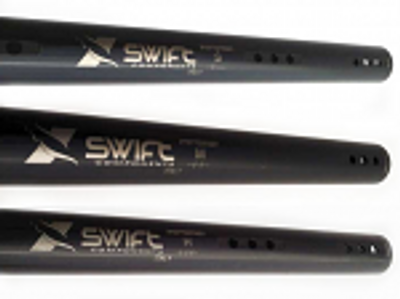 Swift 40mm Soft Axle Black Oxide 3mm Wall Swift 40mm Soft Axle Black Oxide 3mm Wall