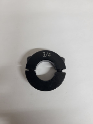 Aluminum 3/4" Two Piece Lock Collar Aluminum 3/4" Two Piece Lock Collar