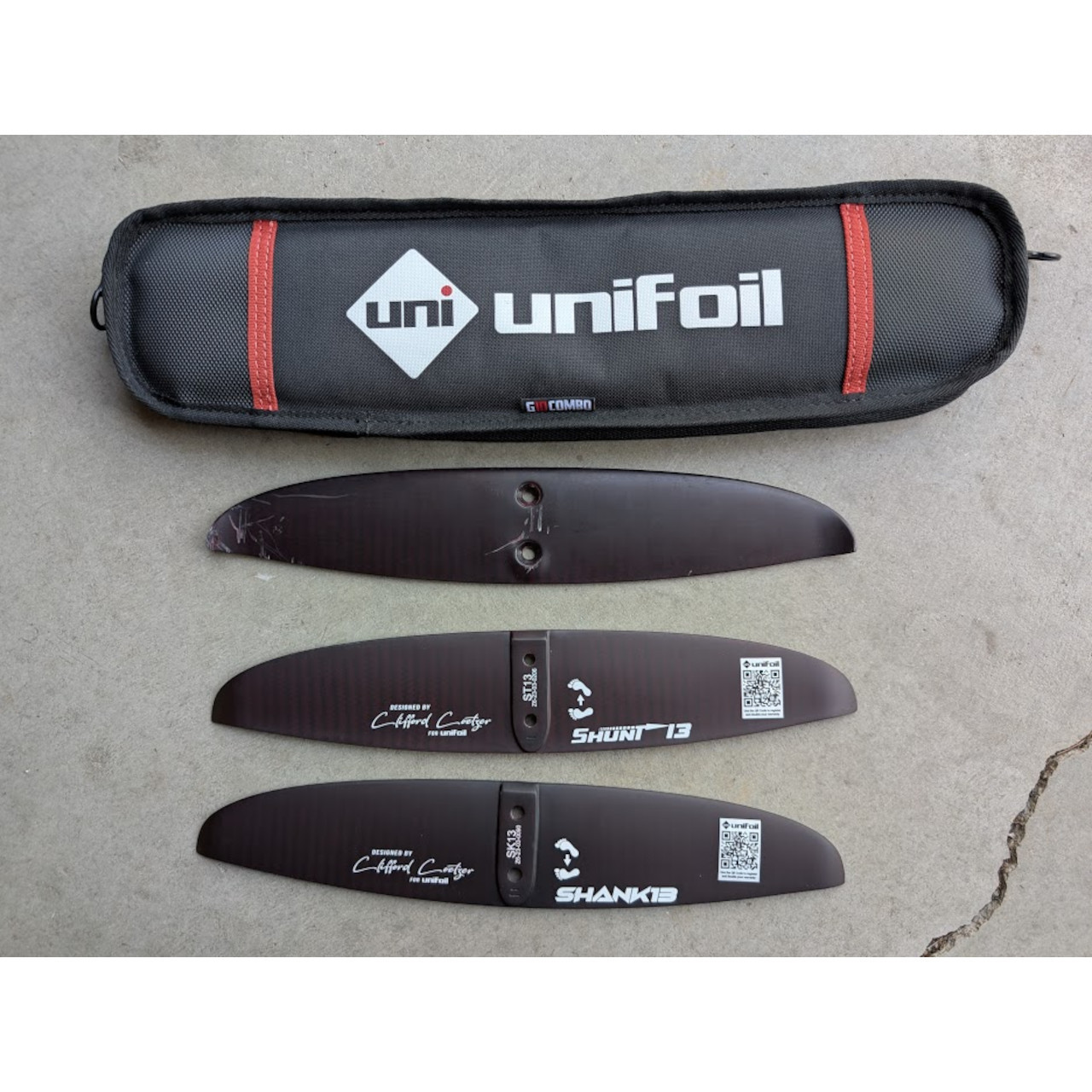 Unifoil Carbon Tail 3 Pack - Demo (side 2)