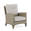 Gramercy Sea Grey Outdoor Wicker with Cushions Club Chair