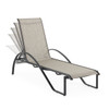 South Beach Aluminum with Banket Sling 2 Piece Chaise Lounge