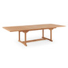 Bristol Teak 87-118 x 47 in. Rect. Double Extension Dining Table