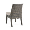 Tangiers Canola Seed Outdoor Wicker with Cushions Side Chair