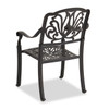 Cadiz Aged Bronze Cast Aluminum with Cushions 11 Piece Dining Set + 90 x 64 in. Table -