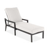 Hill Country Aged Bronze Aluminum and Cushion 2 Piece Chaise Lounge Set -