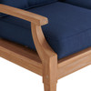 Grand Banks Teak with Cushions Loveseat
