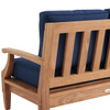 Grand Banks Teak with Cushions Loveseat