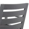 Montecito Charcoal Aluminum with Cushions Dining Chair