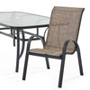 Malibu Aluminum with Sling 7 Piece Dining Set + 72 x 42 in. Table
