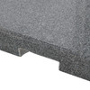 Tempo 132 lb. EZ-Lock Granite Umbrella Base with Wheels