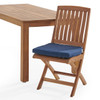 Westport Teak with Cushions 7 Piece Combo Dining Set + Oxford 71 x 36 in. Table