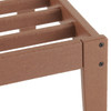 Surfside Teak Polymer Ottoman