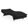 Terrace Outdoor Wicker 3 Piece Contour Chaise Lounge Set + 32 x 18 in. Side Table