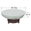 Treasure Garden 48 - 54 in. Round Fire Pit Protective Cover -