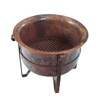 In-Store Only - Flaming Gorge Rustic Solid Copper Acadia 30 in. D Fire Pit In-Store Only - Flaming Gorge Rustic Solid Copper Acadia 30 in. D Fire Pit