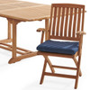 Westport Teak with Cushions 7 Piece Arm Dining Set + Bristol 67-87 x 47 in. Extension Table Westport Teak with Cushions 7 Piece Arm Dining Set + Bristol 67-87 x 47 in. Extension Table