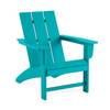 Modern Turquoise 2 Piece XL Adirondack Chairs