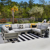 Montauk Polymer with Cushions 9 Piece Modular Sectional