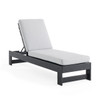 Montauk Polymer with Cushions Chaise Lounge