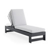 Montauk Polymer with Cushions Chaise Lounge