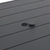 Montecito Charcoal Aluminum 100 x 40 in. Dining Table-