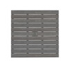 Sonoma Aluminum with Poly Rattan Slat Top 40 in. Sq. Dining Table