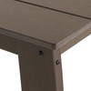 Savannah Mocha Polymer 23 in. Sq. End Table