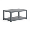 Sag Harbor Dark Grey Polymer 35 x 23 in. Coffee Table