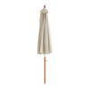 Sinta 9 FT. Eucalyptus Wood Market Umbrella