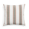 18 inch Shale Napa Stripe Pillow