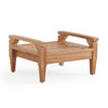 Grand Banks Teak with Cushion Ottoman
